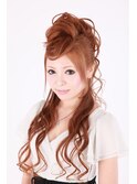 pasha☆ソフトモヒカンハーフアップ☆