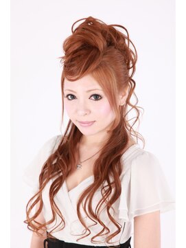 パシャ(Pasha) pasha☆ソフトモヒカンハーフアップ☆