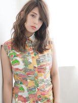 ウィンクルムバイシルクロ 尼崎(Vinculum by circulo)&nbsp;女っぽ指数UP♪ちょいうざバング×横波こなれウェーブ