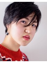 ヘアメイク エイト キリシマ(hair make No.8 kirishima)&nbsp;〔No.8 中村〕前髪　ながめバング　ショート