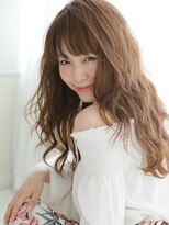 エルメ なんばマルイ(HELME)&nbsp;ほつれロング#抜け感ハイライト#３Dカラー#エルメなんばマルイ