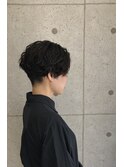 ハンサムショート×リアルパーマスタイル☆
