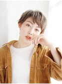 Apiuz Hair　 大人かわいい斜めバングショートスタイル