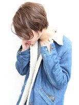 レウナ 外苑前(Reuna)&nbsp;大人可愛くニュアンスショート　ニュアンスパーマ