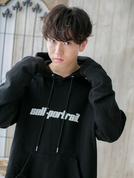 メンズヘア ビーセカンド 草加店(MENS HAIR B-2) ニュアンス感あるマッシュウルフG