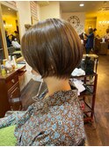 【骨格修正】丸みのあるショートBOB☆