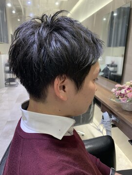 シェル 国分寺(shell) 骨格補正ツーブロックスタイル