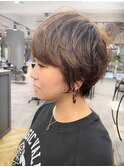 #ショートパーマ #マッシュショート #パーマ