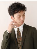 リクルート/外国人風ビジネスパーマ