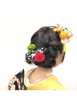 ルホート Ruhoto 振袖 着付け ヘアセット