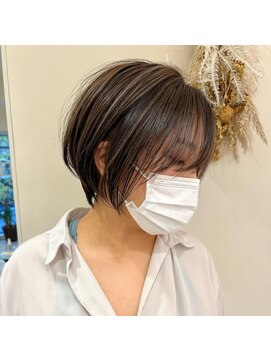 マージュ ギンザ(marju GINZA) 肌映えハイライト×シフォンショート