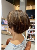 リベア トウキョウ 東大島店(Rever Tokyo) ショート/グラ/ハイライト/アッシュグレージュ/東大島/大島