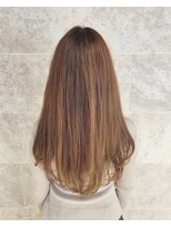 30代40代50代でもできるロングストレートヘア