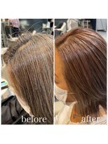 ステラバイケンジ(STELLA by KENJE)&nbsp;白髪ぼかしハイライト/30代40代50代