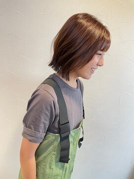 ヘアードレッシング イマイ(IMAI) ぱつっと外ハネボブ