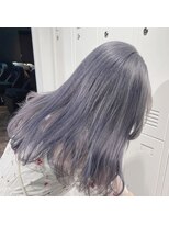 エス 天満店(esu) KR14くすみブルー/ブルーカラー/ブルーラベンダー/寒色系カラー