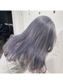 エス 天満店(esu) KR14くすみブルー/ブルーカラー/ブルーラベンダー/寒色系カラー