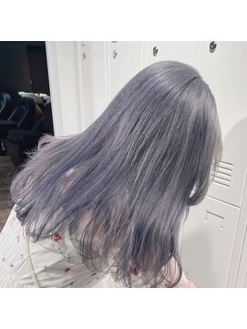 エス 天満扇町(esu) KR14くすみブルー/ブルーカラー/ブルーラベンダー/寒色系カラー