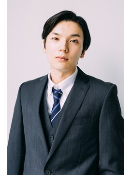 ミットバイツリー センター北(mit by tree) アップバングかきあげマッシュ ×ビジネススタイル