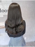 【透明感カラー】オリーブグレージュ