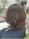 ふんわりパーマスタイル