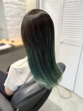 エイト 沖縄豊崎店(EIGHT toyosaki) 【EIGHT 豊崎】お客様スタイル_グラデーション×ロング