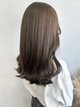 ミュラ(mulah) 透明感カラーオリーブベージュ＊大人かわいいニュアンスカラー