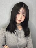 髪質改善カラー/髪質改善トリートメント/髪質改善/韓国風