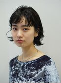 #ニュアンスパーマ・ボブ・コスメパーマ・くせ毛活かし