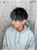 長めシースルーマッシュ