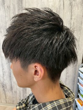 エヌアンドエー せんげん台店(N&A) 清潔感と好感度アップ間違いなしの黒髪ショート/メンズカット