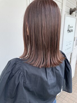 フェール(faire) 髪質改善×ピンクアッシュミディ