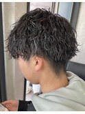 波巻きツイストスパイラルパーマ