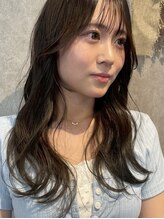 パーミル ヘア クマモト(permille ‰ hair Kumamoto)&nbsp;レイヤー×オリーブベージュ