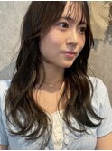 レイヤー×オリーブベージュ