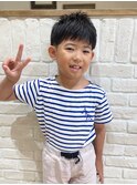 横浜／子供キッズ男の子カット／小学生髪型５歳7歳髪型
