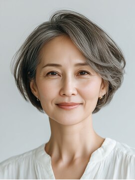 ビフィーノ リルネ(Bifino Rilune) クラゲヘアー/小顔/ココアベージュ/オリーブグレー/川西