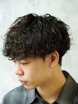 リロン 新宿(RIRON)&nbsp;大人マッシュ×波巻きスパイラルパーマ