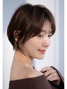 エインアンリー 表参道(AIN.ANLY.) 前髪あり大人小顔ショートボブ 30代40代50代【AIN.表参道】川原