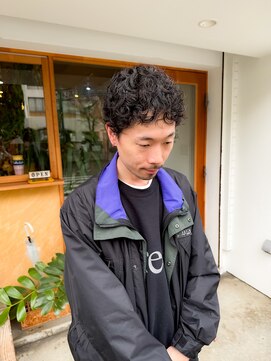 シツ(situ) メンズショートパーマ/メンズパーマ/メンズヘア