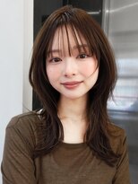 アンアミ シブヤ(Un ami shibuya) Unami】レイヤーカット/ハッシュカット/透明感カラー