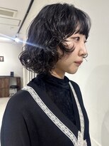 ナービス(NARVIS)&nbsp;ショートボブ/デザインパーマ/顔まわりカット