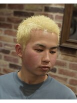ミスターバーバー(Mr.BARBER)&nbsp;金髪スパイキー