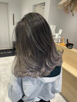 アヴァンス 京橋店(AVANCE) 着物ヘア/ダークアッシュ/ミディアムレイヤーカット/京橋