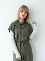 アッシュ 川口店(Ash)&nbsp;髪質改善/透け感グレージュ/前髪パーマ/ハイライト/川口駅/川口