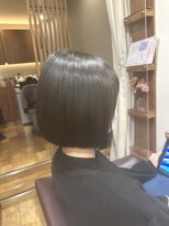 美容室ヒラトヤ 仙北店&nbsp;艶感あるコンパクトミニボブ