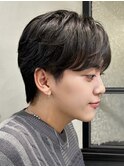 men's/メンズ/メンズカット/韓国/黒染/顔周り/マッシュ/池袋