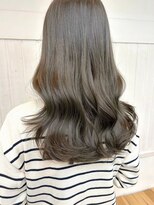 ナンバー ノード 渋谷(N° node) 丸型卵形切りっぱなしボブエアリーロング美髪ピンクブラウン渋谷