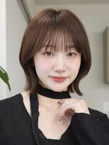 オーラ オモテサンドウ(Aura omotesando)&nbsp;顔周りレイヤーのくびれボブ