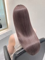 レオネ 梅田 中津店(Leone) 梅田/中津 髪質改善 ローズグレージュロング